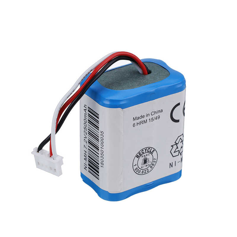 Δ อัพเกรดแบตเตอรี่ Nimh 2500Mah สำหรับ Irobot Braava 380T 380 390T และ