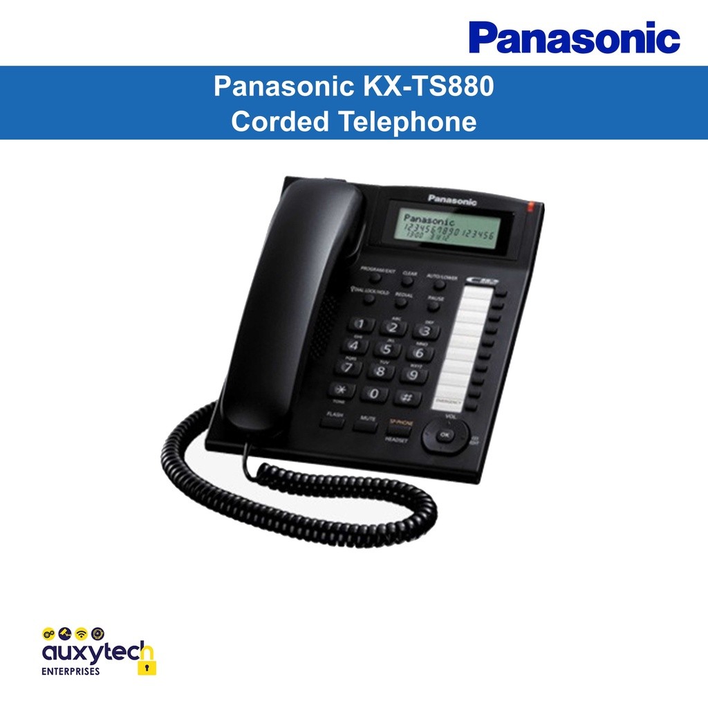 ในสต็อก KX-TS880MX โทรศัพท์แบบมีสาย Panasonic