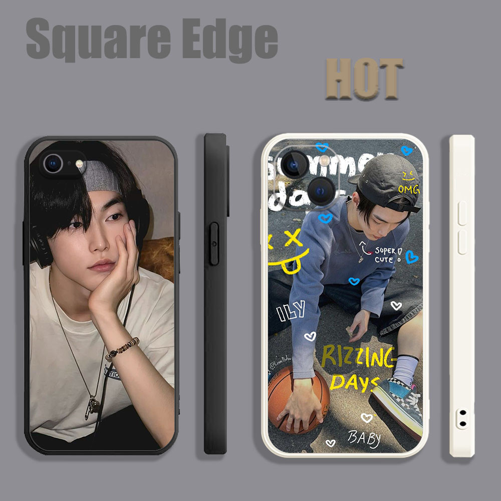 เคสสําหรับ iPhone 14 Pro Max Plus RIZE Seunghan OHE12 เคสโทรศัพท์ขอบสี่เหลี่ยม