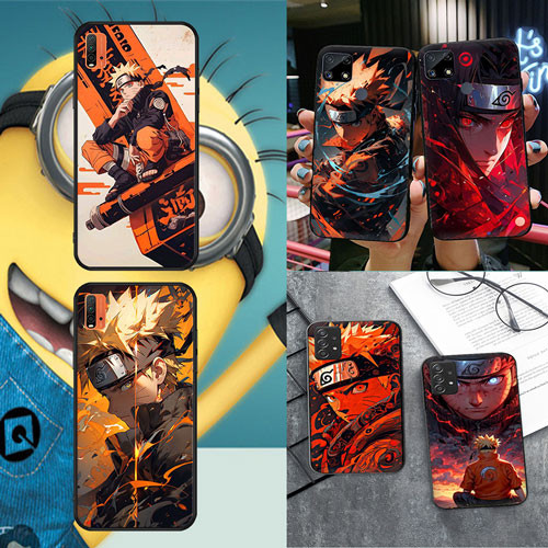 นุ่มสีดํา Xiaomi 10T CC9E Poco M6 4G M6 5G M6 Pro 5G M6 Pro 4G X7 PRO C75 M6 PLUS M7 PRO NARUTO1 เคส