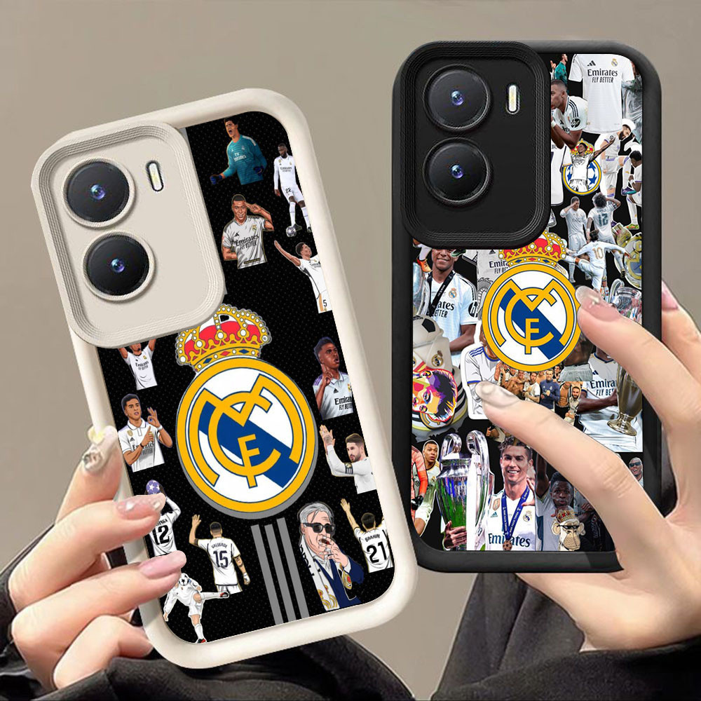 เคสสําหรับ VIVO Y02S Y16 Y22s Y15s Y15a Y55 Y75 Y22 Y35 Y01 Y56 IQOO 13 Z10 Z9 Z9X 5G Q-25 แฟชั่นฟุต