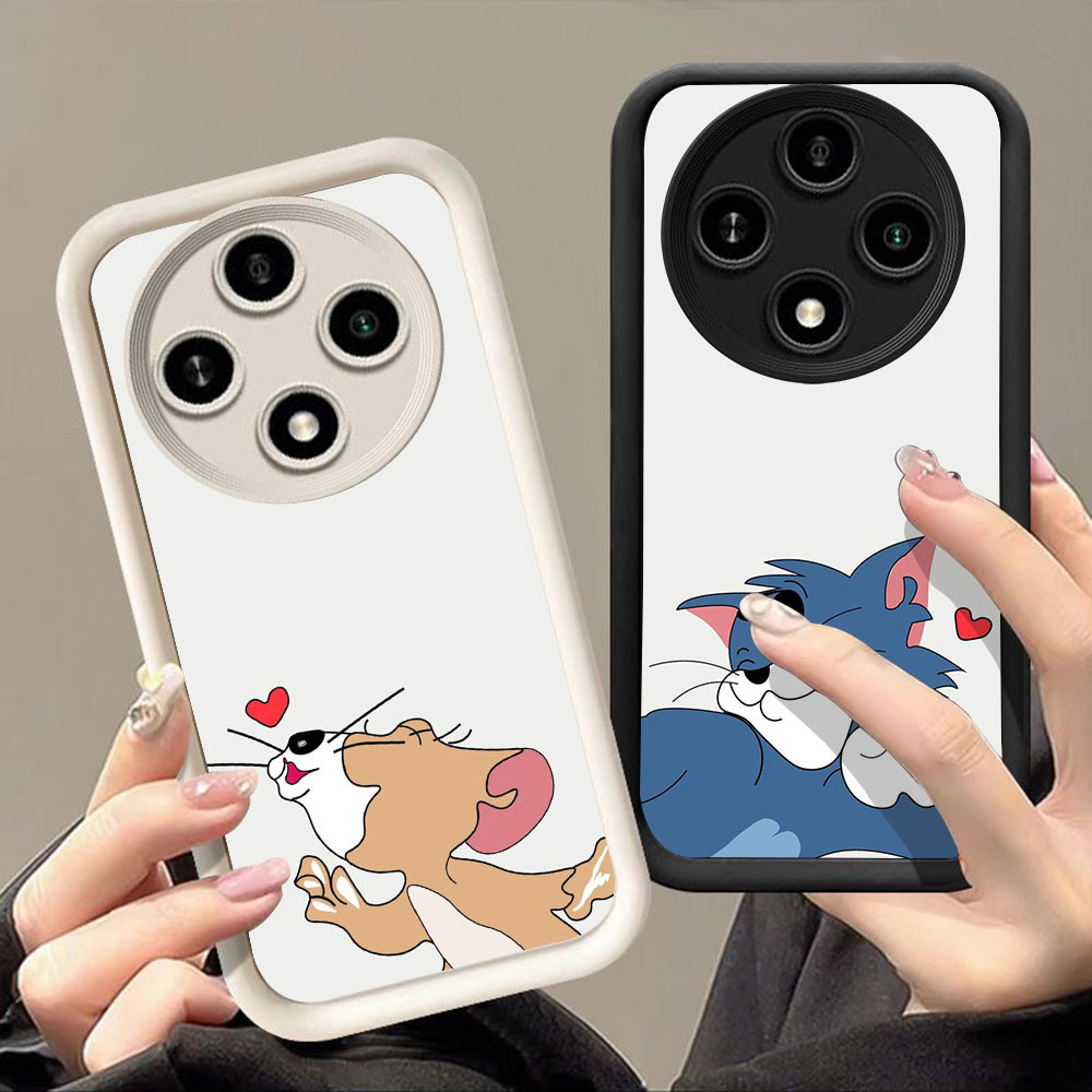 เคสสําหรับ VIVO IQOO Z9 T4 Y01A 13 NEO 10 Y300 Z9X Z10 Turbo Pro Plus 5G Q-18 คู่ Kiss