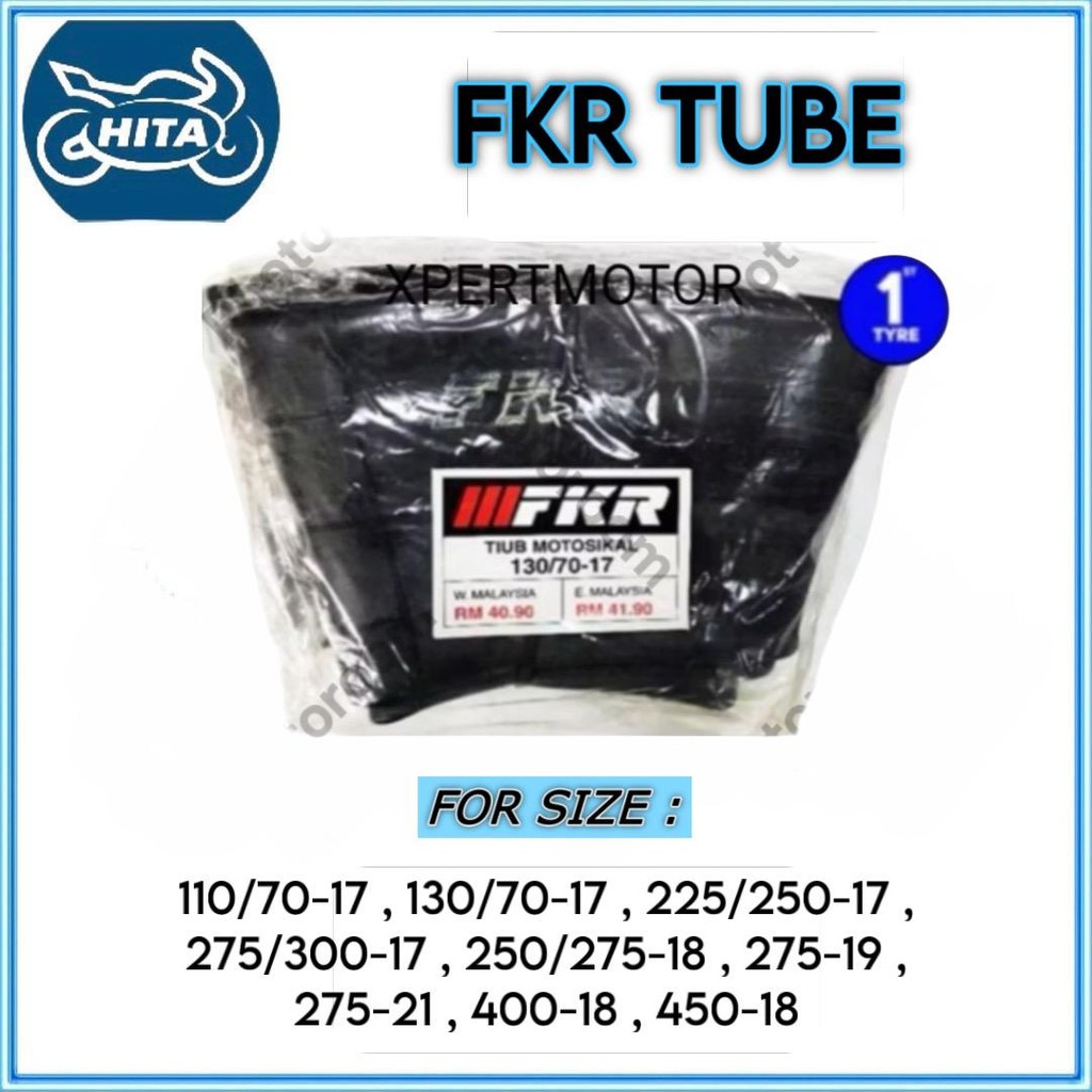 FKR หลอด 110/70-17 130/70-17 225/250-17 275/300-17 250/275-18 275-19 275-21 300/325-18 400-18 450-18