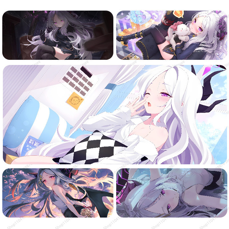 Sorasaki Hina Blue Archive Mousepad แผ่นรองเมาส์สําหรับเล่นเกม Gamer Pc อุปกรณ์เสริม Deskmat คีย์บอร์ดโต๊ะ Protector แผ่นรองเมาส์