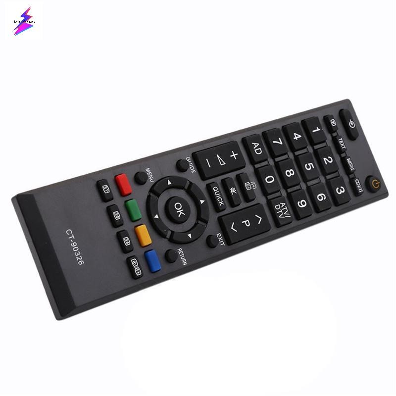 ในสต็อก Universal รีโมทคอนโทรลสําหรับ Toshiba CT-90326 CT-90380 CT-90336 CT-90351 RCTV