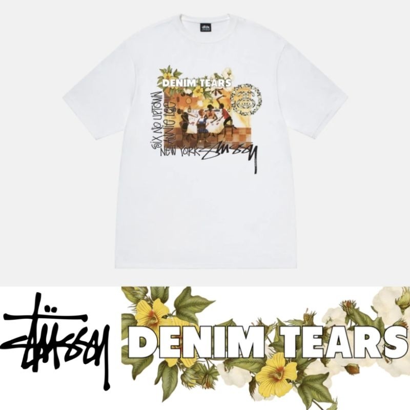 ♞,♘,♙Stussy x Denim Tears Annie Lee Tee XM