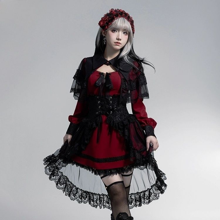 Vampire Princess SP Dress/กระโปรงแต่งระบายเอว