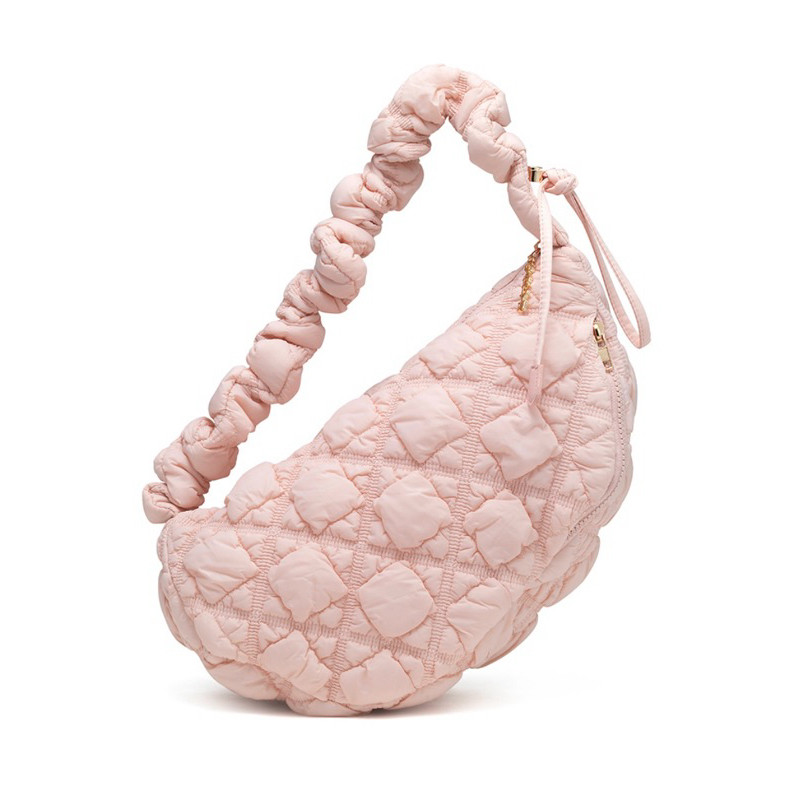 ♞,♘,♙Carlyn cozy bag size m pale pink frg