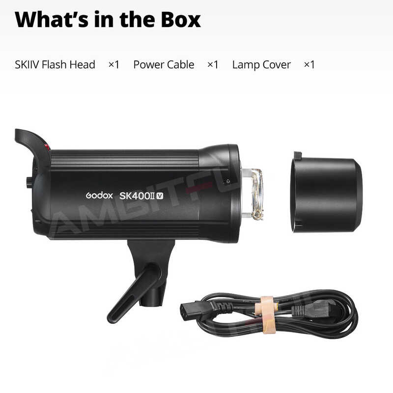 Sk400iiv 🍀 Sk400ii-V 400Ws Professional Studio Flash Strobe With Built-In 2.4G Wireless X Syst