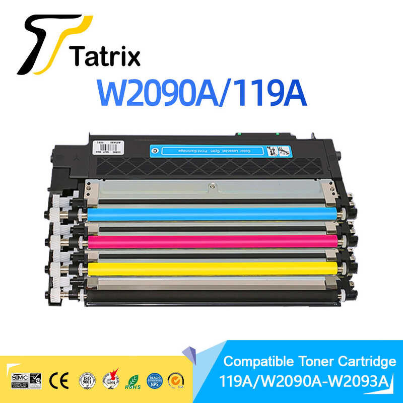 สำหรับ c Tatrix HP 119A ตลับหมึกที่รองรับ W2090A W2091A W2092A W2093A สำ