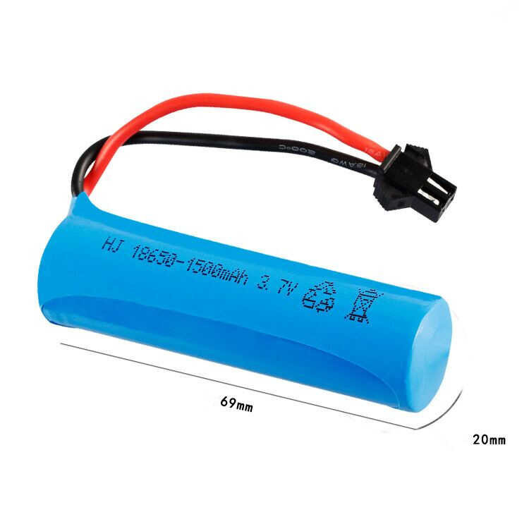 Δ 3.7V 1500Mah 15C 18650 แบตเตอรี่ลิเธียมไอออนสำหรับ Stunt Car Q85 Q