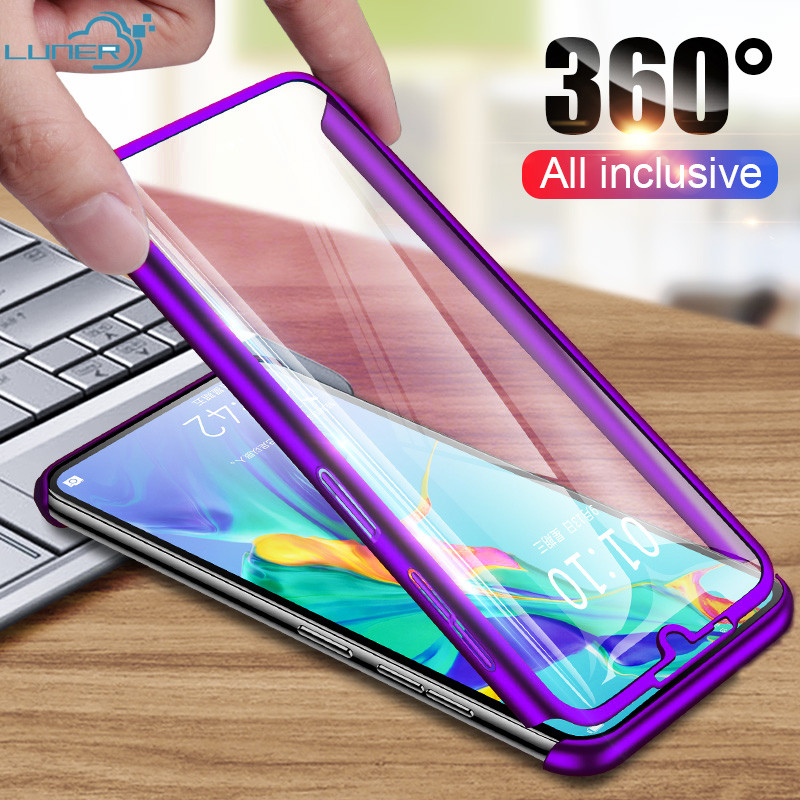 ในสต็อก Huawei Nova 3i 5 5Pro 5T 6 6SE 7 7i 7SE สองด้านป้องกัน Hard PC โทรศัพท์มือถือกรณีโทรศัพท์กลั