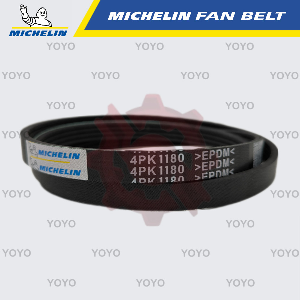 Perodua Myvi ICON 1.5 2017 สายพานพัดลม MICHELIN (4PK1180)