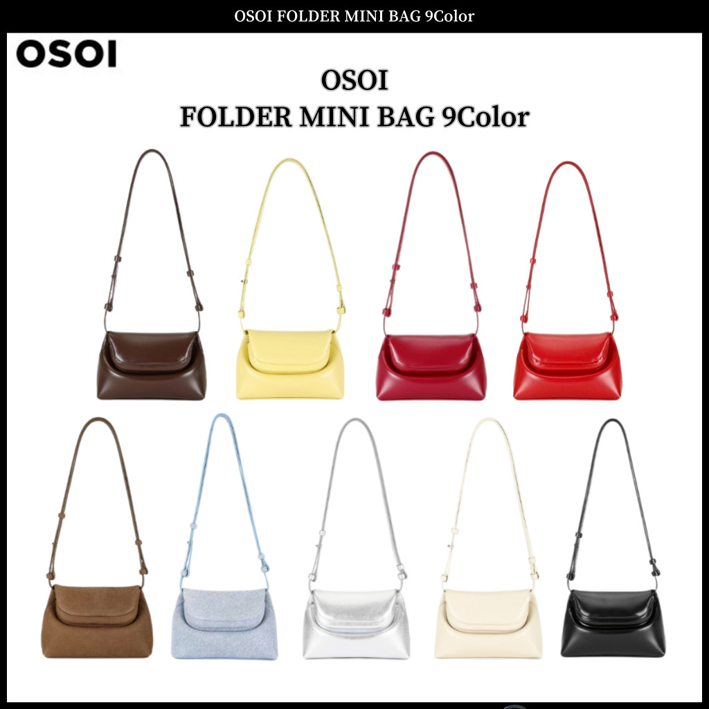 ♞,♘,♙Osoi FOLDER MINI BAG 9 สี FVB