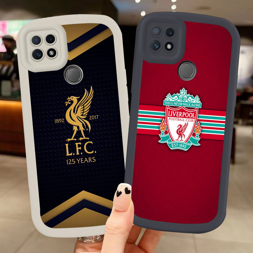 Z-50 ลิเวอร์พูล fc นุ่มสําหรับ Realme C25Y C25S C15 C21Y Narzo 20 30A C25 C12