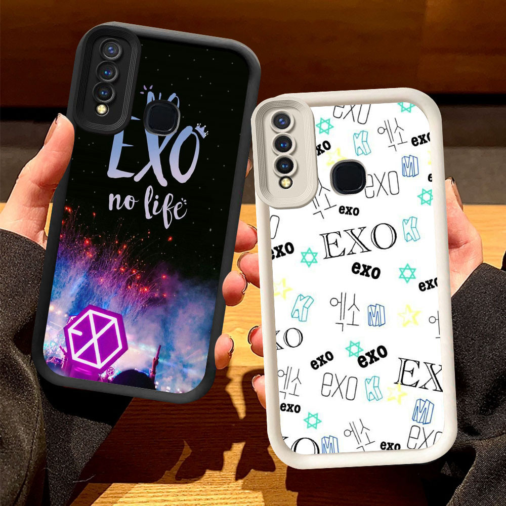 O-27 EXO Casing สําหรับ VIVO Z1 V9 Y12 Y17 Y19 Y15 Y50 Y30 Pro สีดําและสีขาว