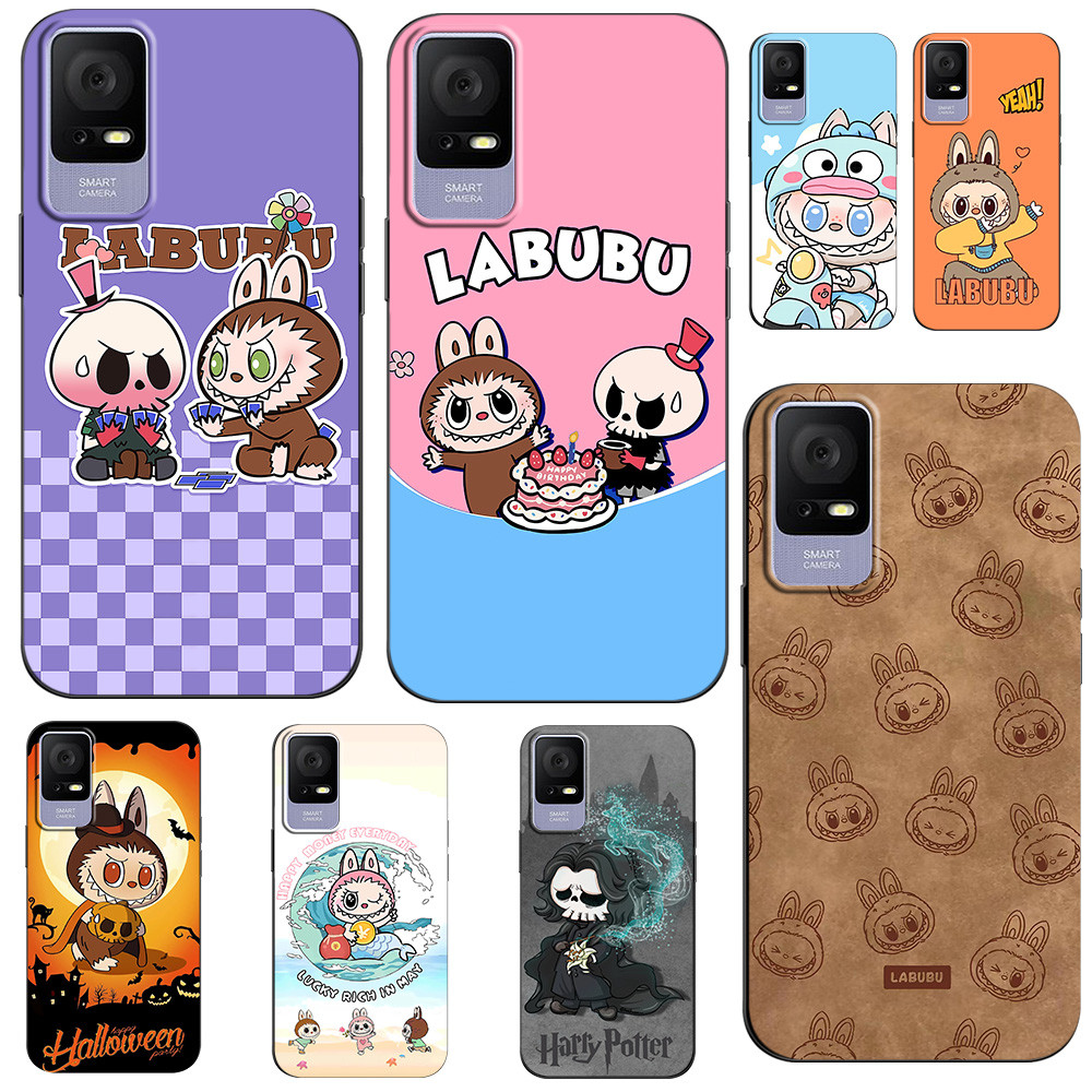 เคสค Tcl 405 / 406 / 406S Tpu Case เคสโทรศัพท์ Labubu The Monsters ลาบูบูเหล่าสัตว์ประหลาด Tycocoไทโคโค่ Harry Potterฮาโลวีนแพนด้าสีชมพูสีดำสีเหลืองสีแดง สีน้ำตาล @1010