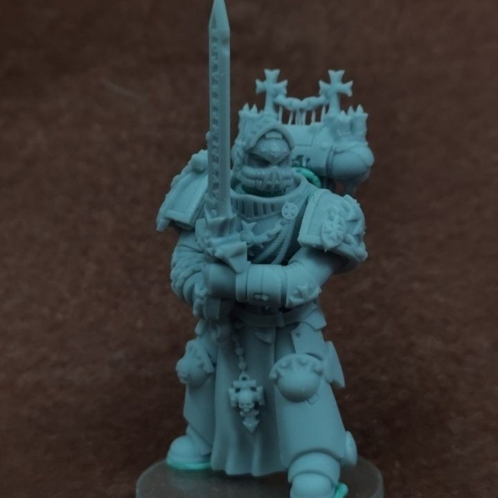 [โมเดล Chess Piece] Dark Angel DA Accessories Warhammer Style White Model Chess Piece 3D Printing Wh