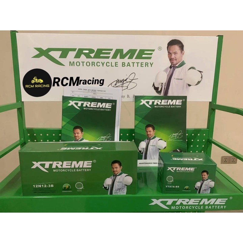 ในสต็อก XTREME-BATTERY พร้อม (BPS) สติ๊กเกอร์ YB2.5-BS YB3L-BS YTX4L-BS YTX5L-BS YB6. 5l-bs 12N7BL-G