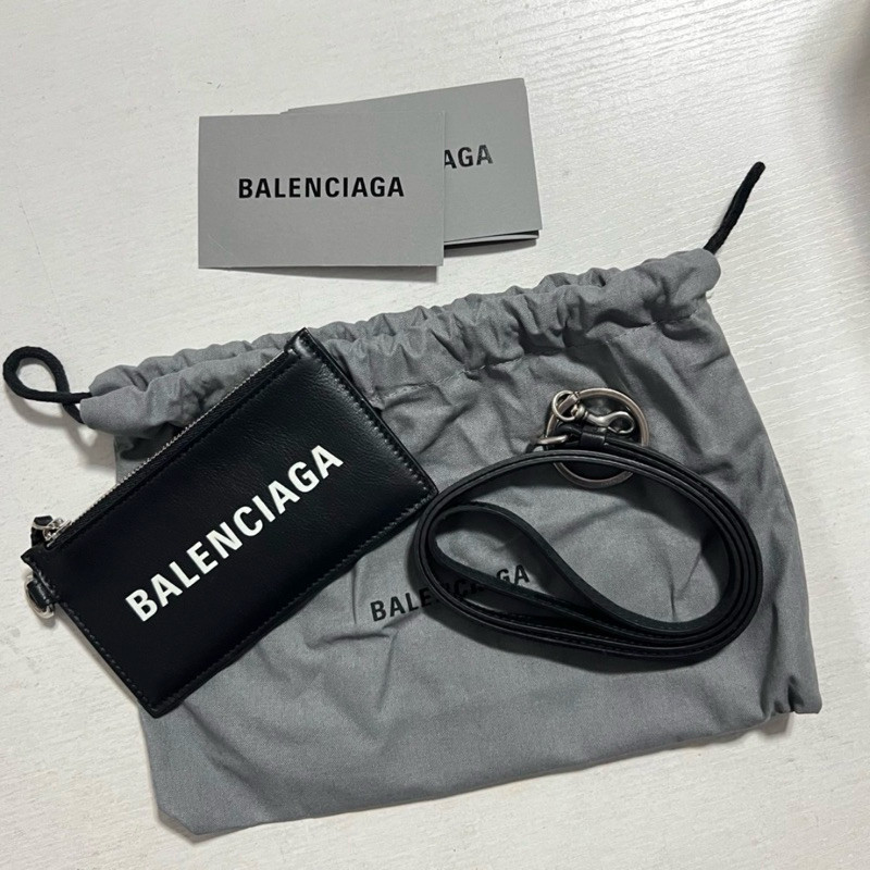 Balenciaga Cash card holder keyring