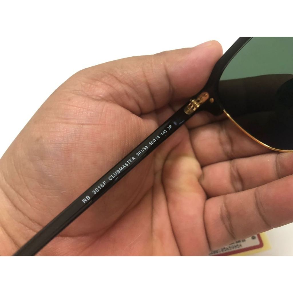 Rb3016 901/58 LENS GREEN POLARIZED (POLISH BLACK)