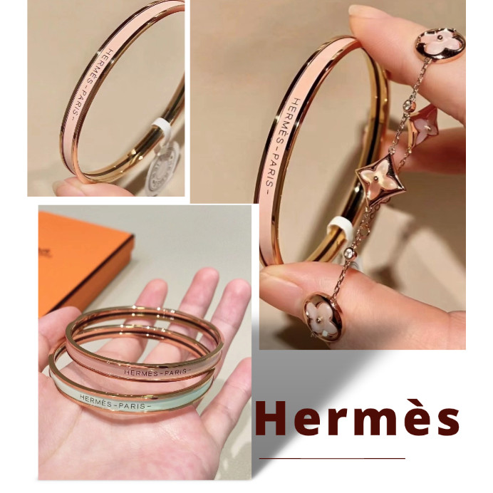 ♞,♘Hermès Uni Enamel BraceletHermès Uni Enamel Bracelet DA