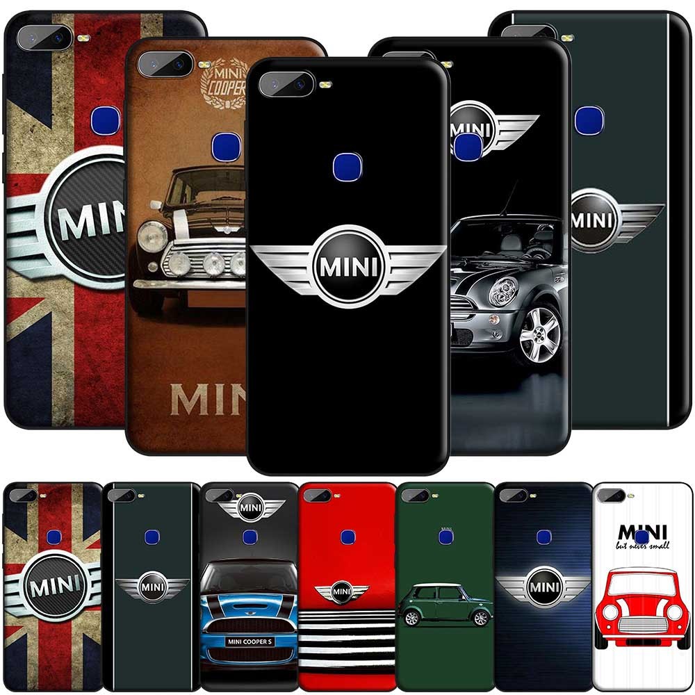 Mini Cooper ซิลิโคนนุ่มสําหรับ OPPO A3 A40 A60 A5S A7 A3S A5 4G 5G