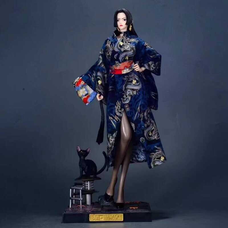 One Piece GK กิโมโน Uta Empress Hancock คริสต์มาส Skull ท่ออะนิเมะรูปเครื่องประดับ