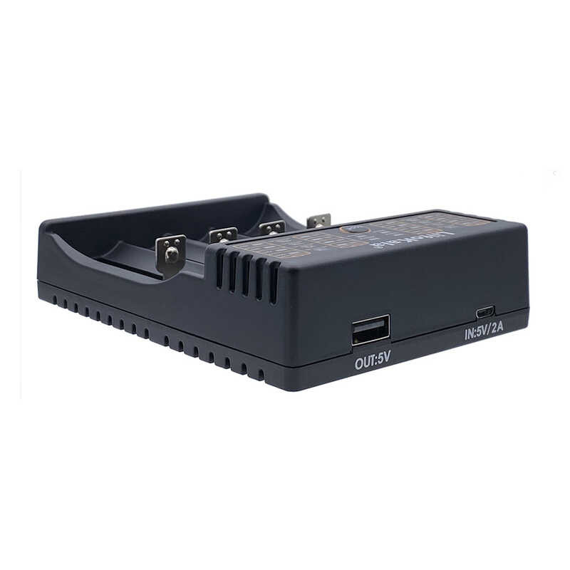 Δ Liitokala Lii-402 เครื่องชาร์จอัจฉริยะ USB 18650 26650 18350 14500 เคร