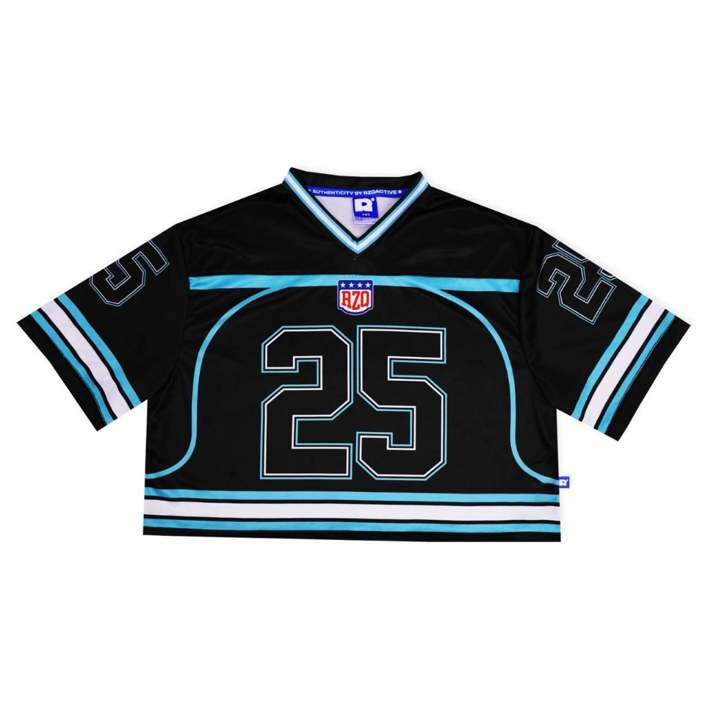 2024 (ชื่อและตัวเลขฟรี) Rzq Active / Kayseri 25 / Jersey Croptop / Oversize / Y2k / Nfl / Nhl / Jers