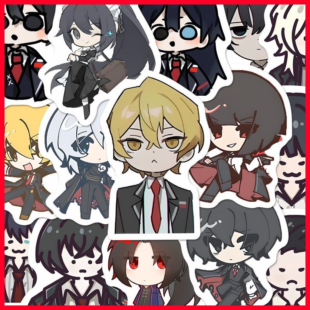 [MC] สติ๊กเกอร์ Limbus Sticker (69 แผ่น) Faust Brogue Company Border Bus Q Version Character Sticker