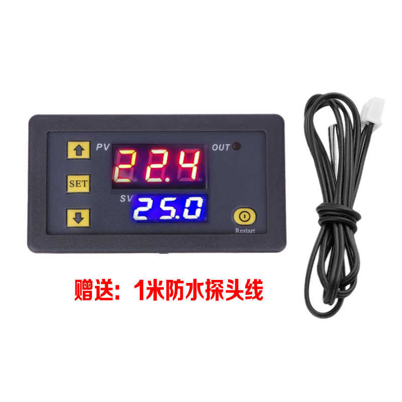 W3230 ตัวควบคุมอุณหภูมิความแม่นยำสูงจอแสดงผลดิจิตอลคว