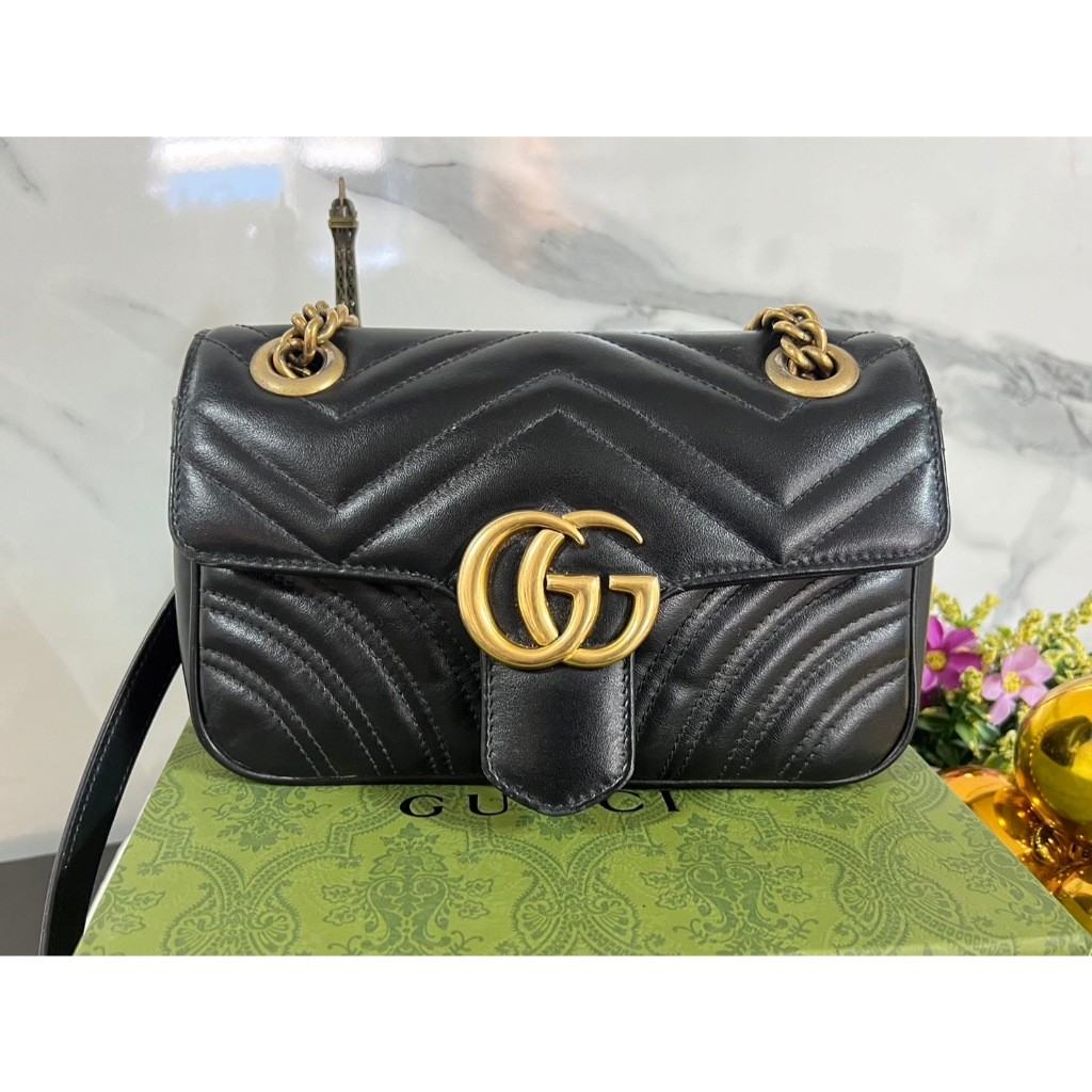 มือสอง Used Gucci marmont bag size 22