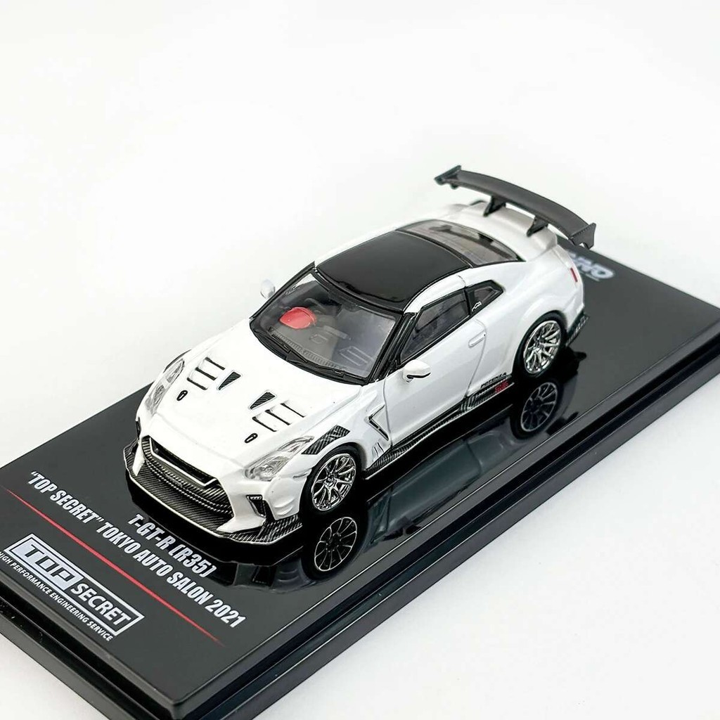 INNO 1: 64 GT-R (R35)TOP SECRET"TOKYO AUTO SALON 2021 รถโมเดลDiecast