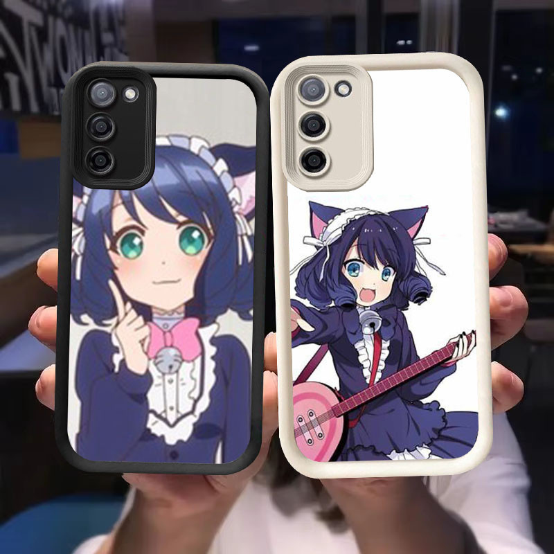 O-5 Showbyrock สําหรับ Samsung F02S A03 Core A02S M02S M02 A02 A03S สีดําและสีขาว