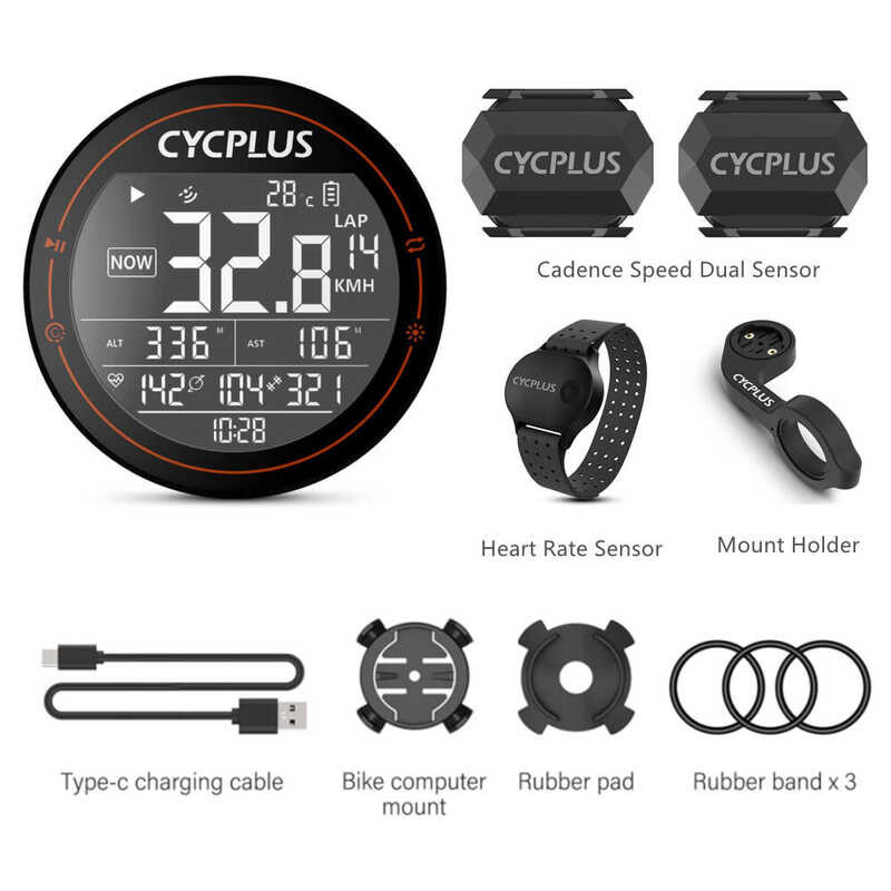 CYCPLUS M2 Cycg จักรยานอุปกรณ์เสริม GPS จักรยานคอมพิวเตอร์ไ
