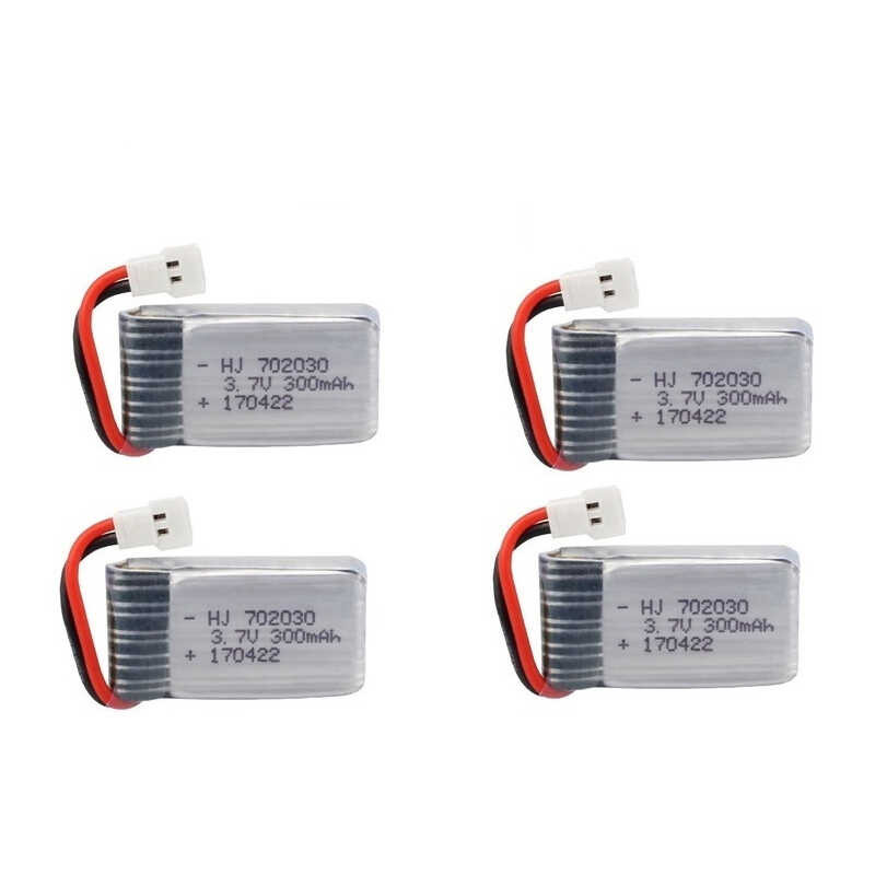 Δ ชุดแบตเตอรี่ Lipo ขนาด 3.7 โวลต์สำหรับ Syma X11 E55 Fq777 Fq17w F1