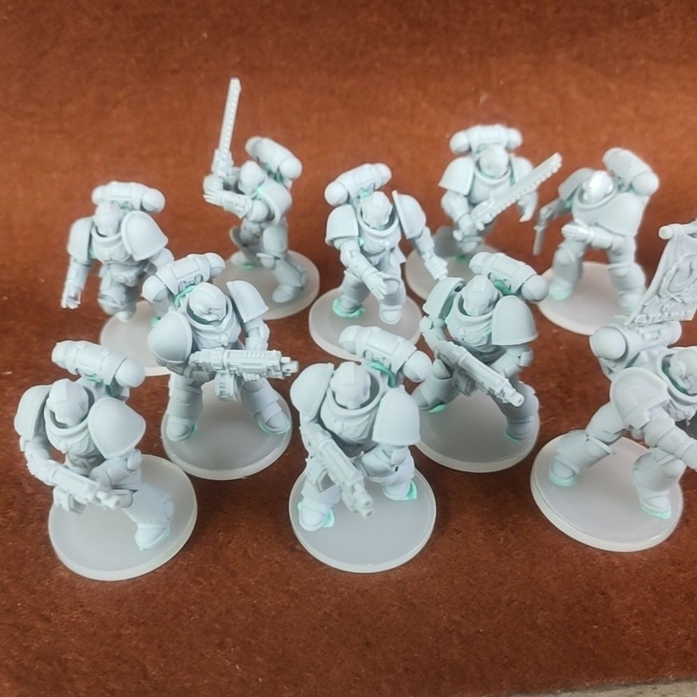 [โมเดล Chess Piece] Warhammer Third Party Chess Piece Star Warrior Arbitrator White Model 3D Printin