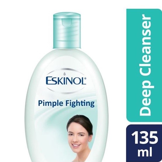 ในสต็อก Eskinol Cleanser Pimple Fighting 135 Ml