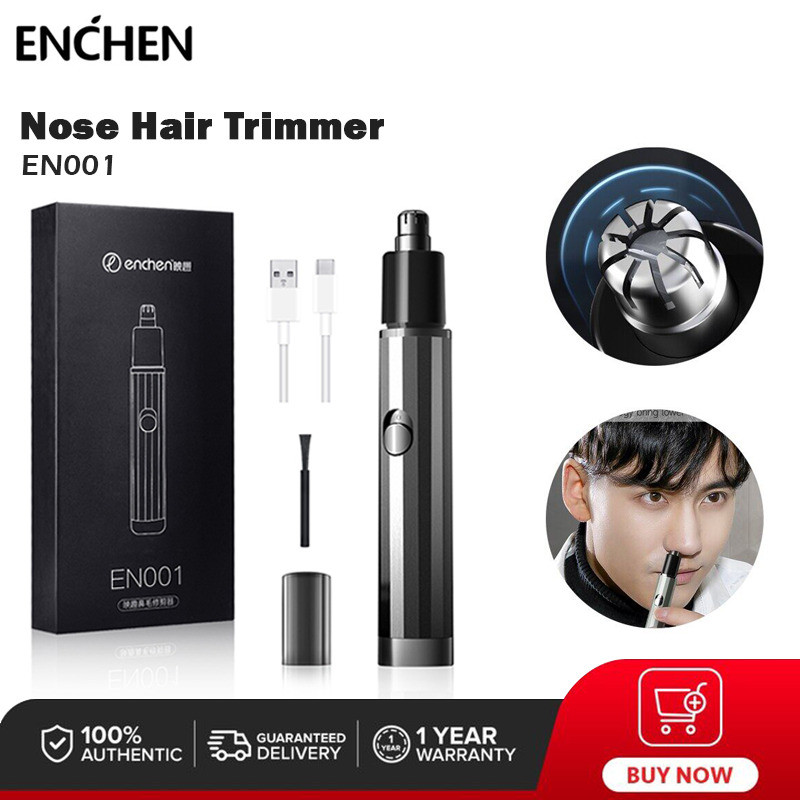 Enchen Electric Ear Clipper เครื่องโกนหนวดกําจัดจมูกโกนหนวดดูแลผิวหน้าสําหรับทั้งชายและหญิง