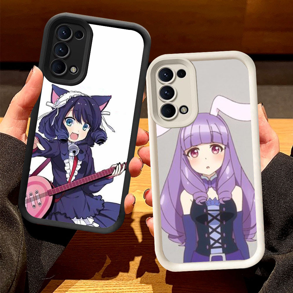 O-5 Showbyrock Case สําหรับ Samsung S20 FE A71 A31 A51 สีดําและสีขาว