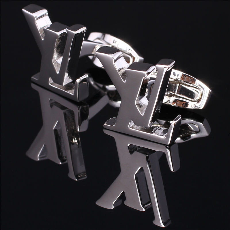 Lv Cufflinks Cufflinks Cufflinks French Mens Cufflinks Boutique Business Fashion Brass Cufflinks 101