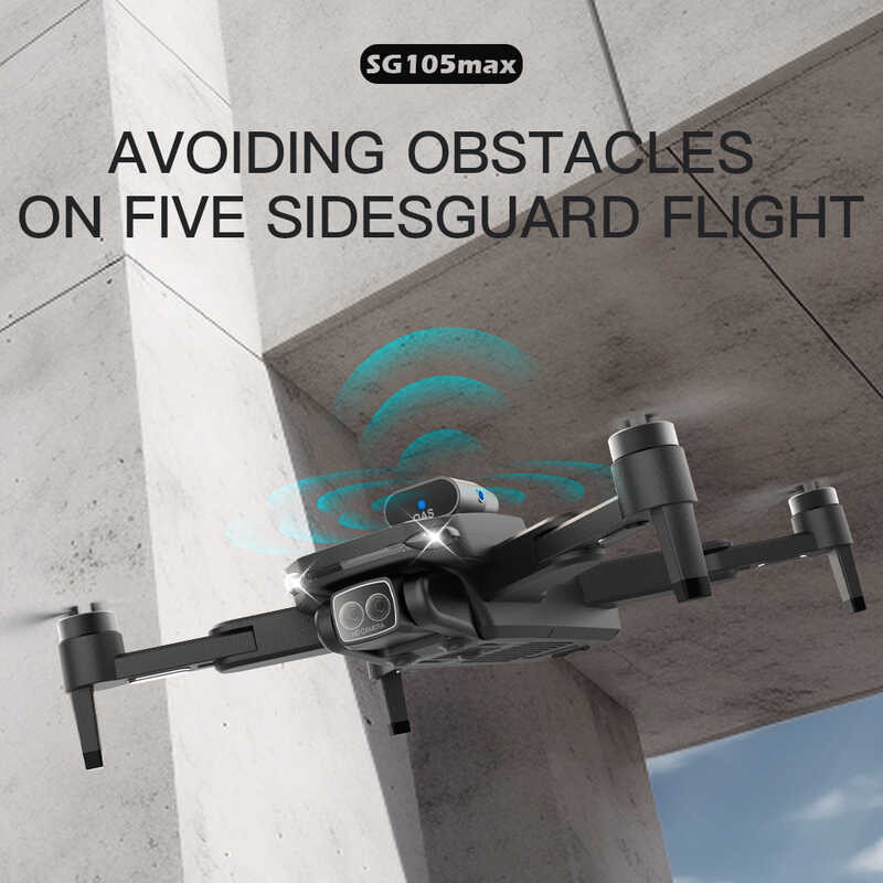 Δ Sg105 Sg105pro Sg105max มอเตอร์ไร้แปรงจมูก 1080P กล้อง 4K Quad Drive