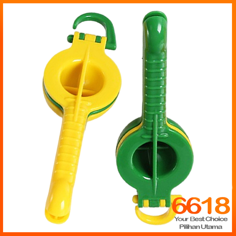 ห้องครัว 2in1 Manual Lemon Squeezer Orange Fruit Squeezer Manual Hand Squeezer Lemon Squeezer Juice 