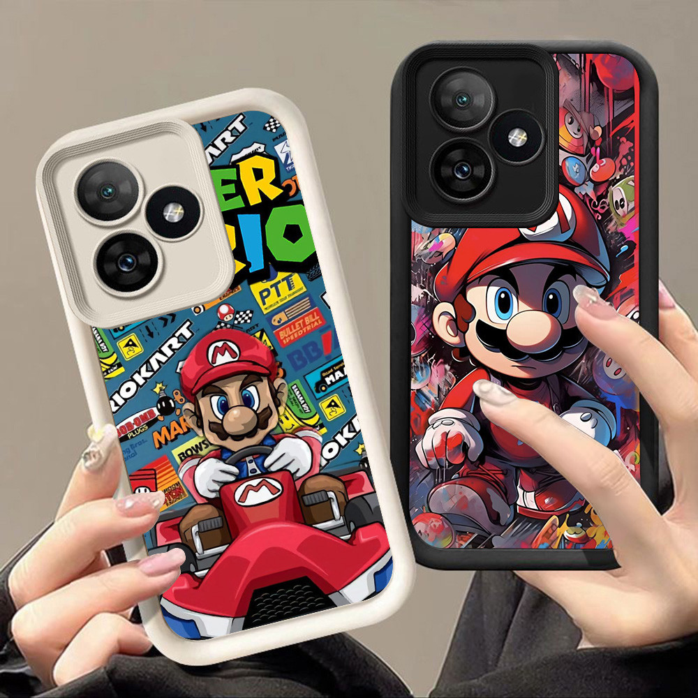 เคสสําหรับRealme 14 14T 14X Narzo C53 C63 C51 หมายเหตุ 50 GT 6 NEO6 SE C61 60 N53 N61 5G Q-66 Mario