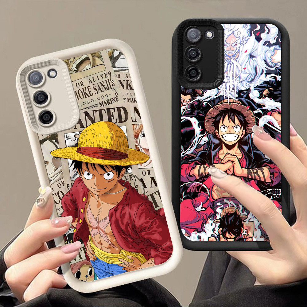 SAMSUNG เคสสําหรับSamsung A10 A72 J2 M30S J4 J7 J6 A7 M21 Prime Plus Pro 5G Q-40 One Piece Luffy
