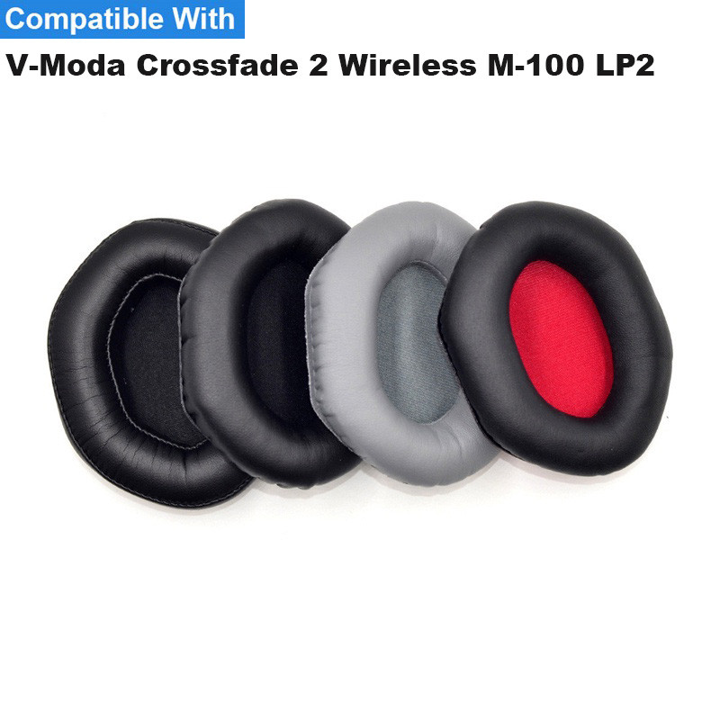 แผ่นรองหูฟังสําหรับ V-Moda Crossfade 2 ไร้สาย M-100 LP2 หูฟังเปลี่ยนแผ่นรองหูฟังชุดหูฟังโฟมเบาะ
