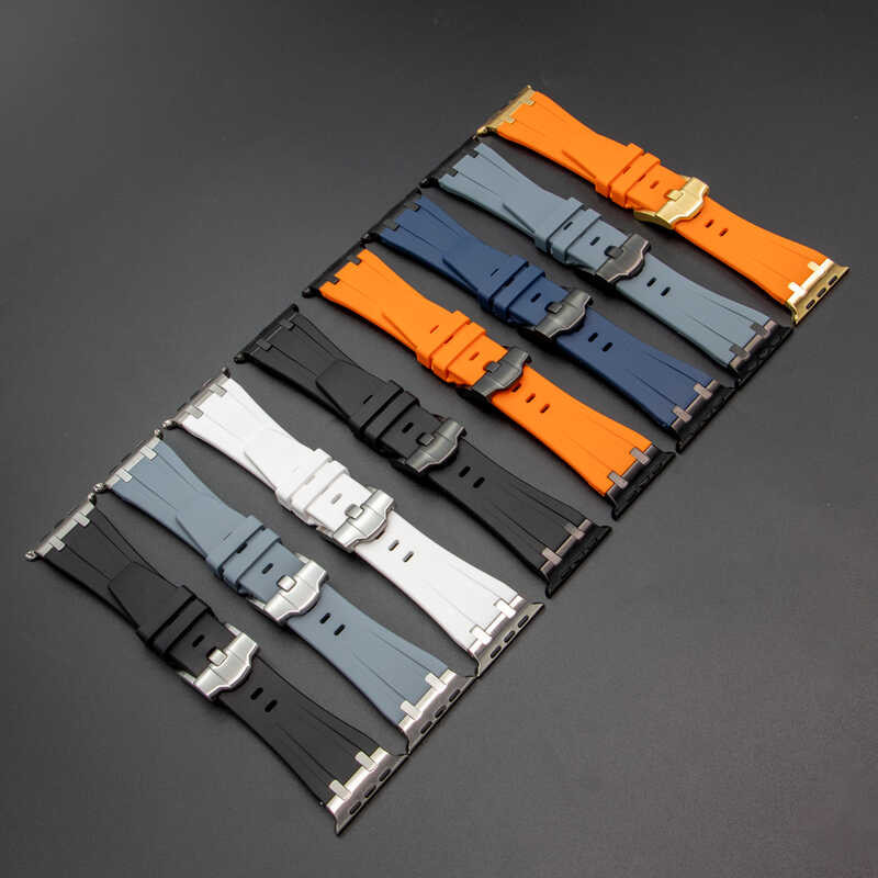 + สายนาฬิกา เคส สำหรับ Apple Watch Strap 45Mm 44Mm 40Mm 42Mm เปลี่ยนรูป