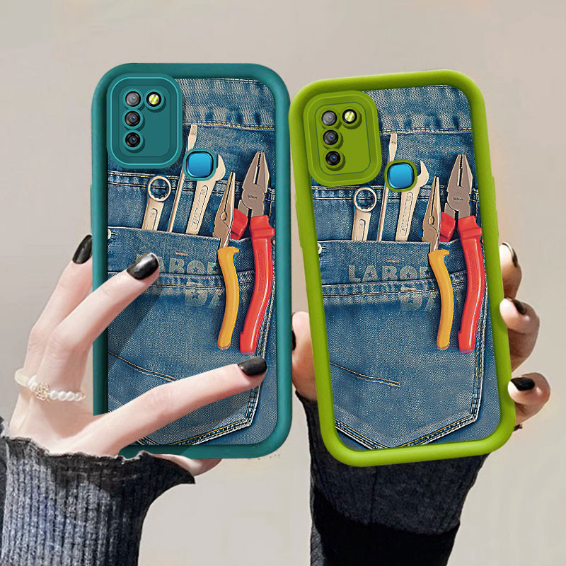 ปลอกสําหรับ infinix Hot 8 9 Pro Play/10 lite 10 11 12 Play Hot 12i Creative คาวบอยสติกเกอร์ Graffiti แฟชั่นเคสโทรศัพท์กันกระแทกป้องกันปกอ่อน