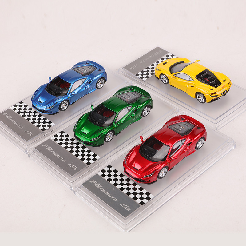 XF MODEL 1:64 F8 Tributo รถโมเดลโลหะผสม